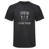 Maillot de Sport Homme Danse Moderne Copie Jpeux Pas - T-Shirt Respirant Polyester Manches Courtes - Cadeau Sportif Anniversaire Noël Fête des Pères