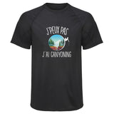 Maillot de Sport Homme Canyoning Copie Jpeux Pas - T-Shirt Respirant Polyester Manches Courtes - Cadeau Sportif Anniversaire Noël Fête des Pères
