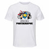 Maillot de Sport Homme Super Photographe - T-Shirt Respirant Polyester Manches Courtes - Cadeau Sportif Anniversaire Noël Fête des Pères
