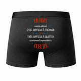 Caleçon Un Anas Aussi génial - Dos - Humour Boxer Coton Motif Métier Idée Cadeau Anniversaire Noël Homme