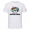 Maillot de Sport Homme Super Maitre-Chien - T-Shirt Respirant Polyester Manches Courtes - Cadeau Sportif Anniversaire Noël Fête des Pères