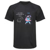 Maillot de Sport Homme pour Commissaires de Police Les Autres vs Moi - T-Shirt Respirant Polyester Manches Courtes - Cadeau Sportif Anniversaire Noël Fête des Pères
