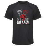 Maillot de Sport Homme Feria Faire du Sale Copie Jpeux Pas - T-Shirt Respirant Polyester Manches Courtes - Cadeau Sportif Anniversaire Noël Fête des Pères
