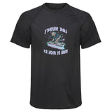 Maillot de Sport Homme Jpeux Pas Ce Soir Je Mix Copie Jpeux Pas - T-Shirt Respirant Polyester Manches Courtes - Cadeau Sportif Anniversaire Noël Fête des Pères