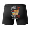 Caleçon J'peux Pas J'Ai Restauration de Livres - Humour Boxer Coton Idée Cadeau