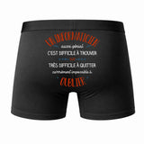 Caleçon Un Informaticien Aussi génial - Dos - Humour Boxer Coton Motif Métier Idée Cadeau Anniversaire Noël Homme