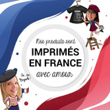 Housse de Coussin Premium avocate Version Blanc - Coton Canvas Fairtrade Beige Idée Cadeau Décoration Canapé