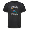 Maillot de Sport Homme Patinage Cest la Vie - T-Shirt Respirant Polyester Manches Courtes - Cadeau Sportif Anniversaire Noël Fête des Pères