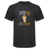 Maillot de Sport Homme Cosplay Copie Jpeux Pas - T-Shirt Respirant Polyester Manches Courtes - Cadeau Sportif Anniversaire Noël Fête des Pères