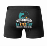 Caleçon Une légende Te Forma Kitesurf - Dos - Humour Boxer Coton Motif Métier Idée Cadeau Anniversaire Noël Homme