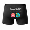 Caleçon Trompette C'est Un Match - Dos - Humour Boxer Coton Motif Métier Idée Cadeau Anniversaire Noël Homme