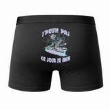 Caleçon J'peux Pas J'Ai DJ Mix - Humour Boxer Coton Idée Cadeau