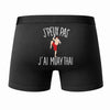 Caleçon J'peux Pas J'Ai Muay Thai - Humour Boxer Coton Idée Cadeau