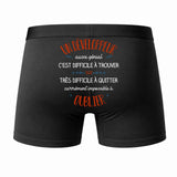 Caleçon Un Développeur Aussi génial - Dos - Humour Boxer Coton Motif Métier Idée Cadeau Anniversaire Noël Homme