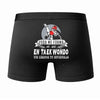 Caleçon Une légende Te Forma Taekwondo - Dos - Humour Boxer Coton Motif Métier Idée Cadeau Anniversaire Noël Homme