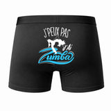 Caleçon J'peux Pas J'Ai Zumba - Humour Boxer Coton Idée Cadeau