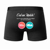Caleçon Caravane C'est Un Match - Dos - Humour Boxer Coton Motif Métier Idée Cadeau Anniversaire Noël Homme