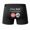 Caleçon Moto 2 C'est Un Match - Dos - Humour Boxer Coton Motif Métier Idée Cadeau Anniversaire Noël Homme