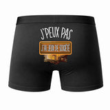 Caleçon J'peux Pas J'Ai Jeux de Société - Humour Boxer Coton Idée Cadeau
