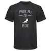 Maillot de Sport Homme Peche Simple Jpeux Pas - T-Shirt Respirant Polyester Manches Courtes - Cadeau Sportif Anniversaire Noël Fête des Pères