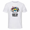 Maillot de Sport Homme Super Chef De Projet - T-Shirt Respirant Polyester Manches Courtes - Cadeau Sportif Anniversaire Noël Fête des Pères