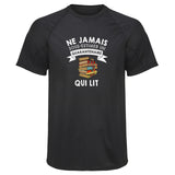 Maillot de Sport Homme Lire Copie Quarantenaire Homme - T-Shirt Respirant Polyester Manches Courtes - Cadeau Sportif Anniversaire Noël Fête des Pères