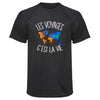 Maillot de Sport Homme Voyages Cest la Vie - T-Shirt Respirant Polyester Manches Courtes - Cadeau Sportif Anniversaire Noël Fête des Pères