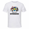 Maillot de Sport Homme Super Interimaire - T-Shirt Respirant Polyester Manches Courtes - Cadeau Sportif Anniversaire Noël Fête des Pères