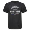 Maillot de Sport Homme Billettiste - T-Shirt Respirant Polyester Manches Courtes - Cadeau Sportif Anniversaire Noël Fête des Pères