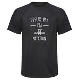 Maillot de Sport Homme J_Peux Pas Natation Copie Jpeux Pas - T-Shirt Respirant Polyester Manches Courtes - Cadeau Sportif Anniversaire Noël Fête des Pères