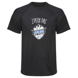 Maillot de Sport Homme Ski de Fond Copie Jpeux Pas - T-Shirt Respirant Polyester Manches Courtes - Cadeau Sportif Anniversaire Noël Fête des Pères