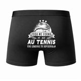 Caleçon Une légende Te Forma Tennis - Dos - Humour Boxer Coton Motif Métier Idée Cadeau Anniversaire Noël Homme