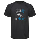Maillot de Sport Homme Peche Boite Bleu Jpeux Pas - T-Shirt Respirant Polyester Manches Courtes - Cadeau Sportif Anniversaire Noël Fête des Pères
