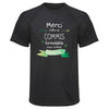 Maillot de Sport Homme pour Merci Commis Inoubliable - T-Shirt Respirant Polyester Manches Courtes - Cadeau Sportif Anniversaire Noël Fête des Pères