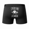 Caleçon J'peux Pas J'Ai Barbecue - Humour Boxer Coton Idée Cadeau