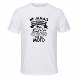 Maillot de Sport Homme Moto Copie 3 Septuagenaire - T-Shirt Respirant Polyester Manches Courtes - Cadeau Sportif Anniversaire Noël Fête des Pères