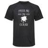 Maillot de Sport Homme Escalade 2 Copie Jpeux Pas - T-Shirt Respirant Polyester Manches Courtes - Cadeau Sportif Anniversaire Noël Fête des Pères