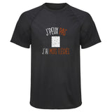 Maillot de Sport Homme Mots Fleches Copie Jpeux Pas - T-Shirt Respirant Polyester Manches Courtes - Cadeau Sportif Anniversaire Noël Fête des Pères