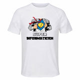 Maillot de Sport Homme Super Informaticien - T-Shirt Respirant Polyester Manches Courtes - Cadeau Sportif Anniversaire Noël Fête des Pères