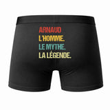 Caleçon Mythe Légende Vintage Copie.jpg - Dos - Humour Boxer Coton Motif Métier Idée Cadeau Anniversaire Noël Homme