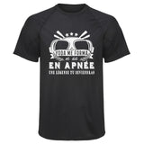 Maillot de Sport Homme Apnee Une Legende Tu Deviendras - T-Shirt Respirant Polyester Manches Courtes - Cadeau Sportif Anniversaire Noël Fête des Pères
