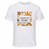 Maillot de Sport Homme Jean-Baptiste Exceptionnel Cadeau Anniversaire Noël Fête des Pères T-Shirt Respirant Polyester