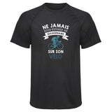 Maillot de Sport Homme Velo Sexagenaire Homme - T-Shirt Respirant Polyester Manches Courtes - Cadeau Sportif Anniversaire Noël Fête des Pères