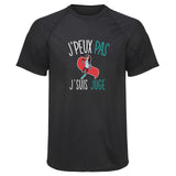 Maillot de Sport Homme Juge Copie Jpeux Pas - T-Shirt Respirant Polyester Manches Courtes - Cadeau Sportif Anniversaire Noël Fête des Pères