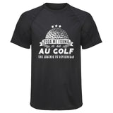 Maillot de Sport Homme Golf Une Legende Tu Deviendras - T-Shirt Respirant Polyester Manches Courtes - Cadeau Sportif Anniversaire Noël Fête des Pères