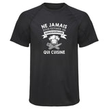 Maillot de Sport Homme Cuisine Copie Quinquagenaire Homme - T-Shirt Respirant Polyester Manches Courtes - Cadeau Sportif Anniversaire Noël Fête des Pères