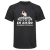 Maillot de Sport Homme Aikido Une Legende Tu Deviendras - T-Shirt Respirant Polyester Manches Courtes - Cadeau Sportif Anniversaire Noël Fête des Pères
