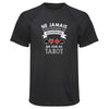 Maillot de Sport Homme Tarot Sexagenaire Homme - T-Shirt Respirant Polyester Manches Courtes - Cadeau Sportif Anniversaire Noël Fête des Pères