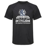 Maillot de Sport Homme Cyclisme Une Legende Tu Deviendras - T-Shirt Respirant Polyester Manches Courtes - Cadeau Sportif Anniversaire Noël Fête des Pères