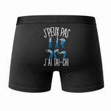 Caleçon J'peux Pas J'Ai Tai Chi - Humour Boxer Coton Idée Cadeau
